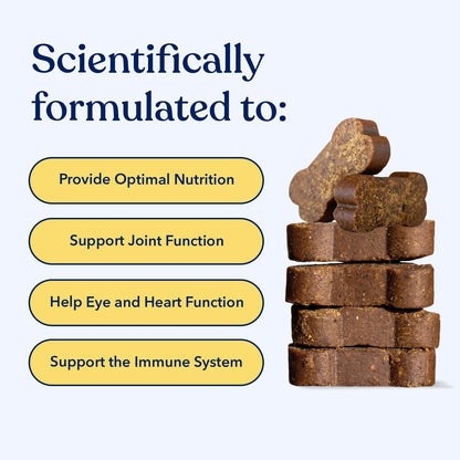 Honest Paws Dog Multivitamin Chews and Fish Oil Bundle