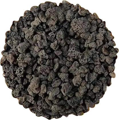 300g Black Horticultural Lava Rock, Volcanic Rock for Plants, Succulents, Garden Landscaping Decoration