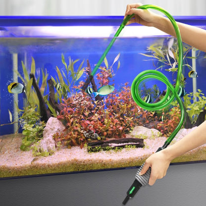 POPETPOP Aquarium Water Change, Fish Tank Vacuum Siphon Vacuum Cleaner for Gravel and Sand, Aquarium Manually Vacuum Gravel Cleaner