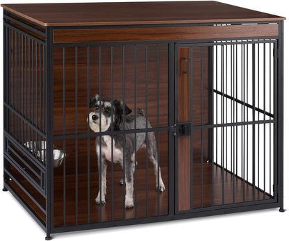 Amazon Basics Furniture Style Dog Crate 48''