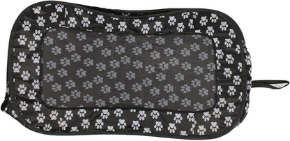 Foldable Dog Tent, Pop Up Rectangle Pet Playpen, Large Space Breathable Portable Car Seat Kennel for Dogs Cats, Durable Oxford Fabric with PVC Rubberized Mesh, Easy to Use Double Z