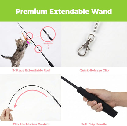 Best Pet Supplies Catify Fluffy Fish Cat Toy – Soft Plush Catnip Toy for Indoor Cats & Kittens, Crinkly Tail & Feather Details, Lightweight for Batting & Carrying, Durable & Pet-Safe Fabric