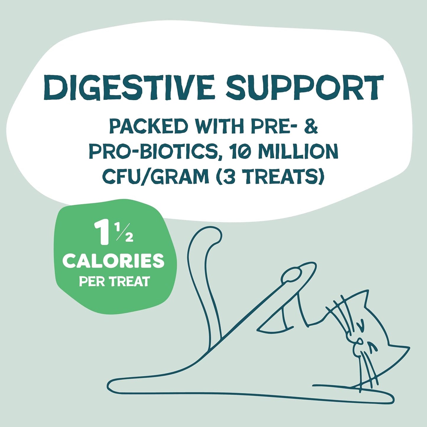 Shameless Pets Crunchy Cat Treats - Kitty Treats for Cats with Digestive Support, Natural Ingredients for Kittens, Healthy Flavored Feline Snacks - Variety Pack, 3-Pk