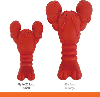 Nylabone Lobster Power Chew Toy for Dogs, Dog Toys for Aggressive Chewers, Filet Mignon Flavor, Small Dogs - Up to 25 Ibs, 1 Count