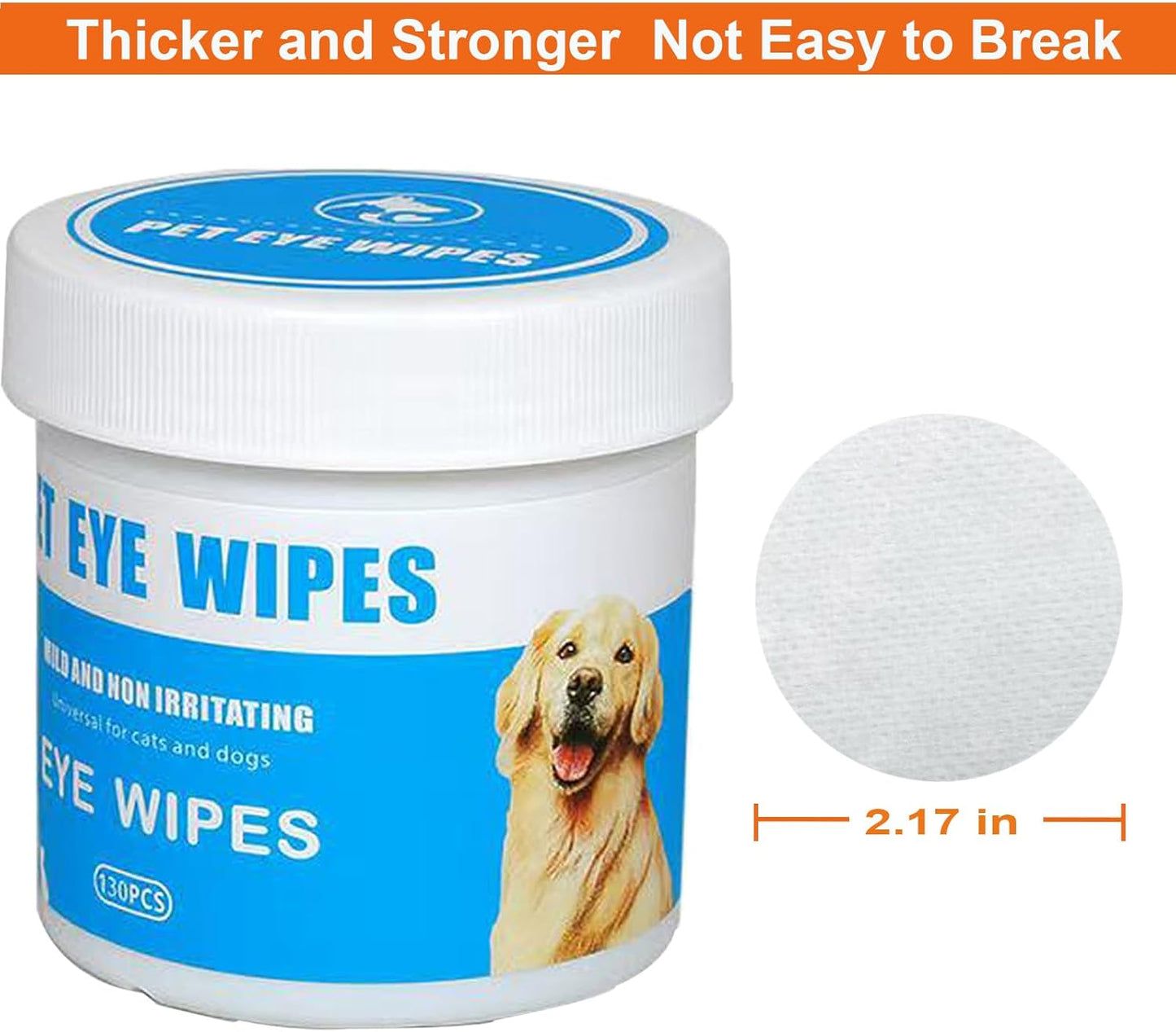 Lick Mat for Dogs, Dog Lick Mat with Suction Cups and Pet Eye Wipes for Dogs, Natural Dog Wipes for Paws and Butt