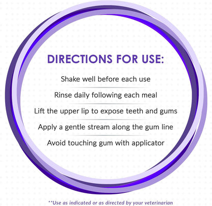 Vetoquinol Dentahex Pet Oral Hygiene Rinse, 8oz