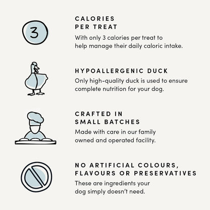 Crumps' Naturals Mini Trainers Semi-Moist Duck 4.7oz