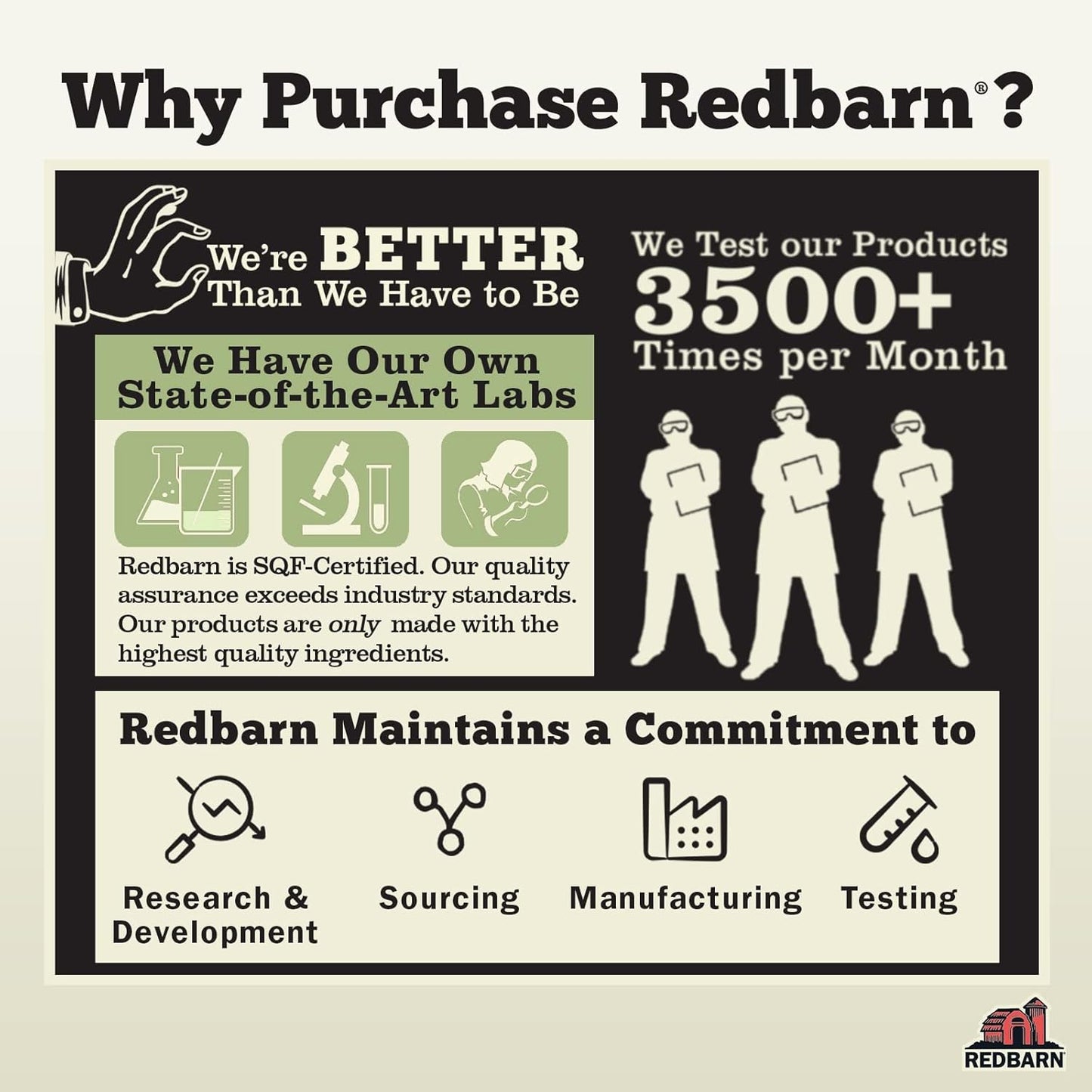 Redbarn Pet Products All-Natural Large 12" Beef Collagen Sticks for Dogs - Long Lasting Low-Odor Alternative to Traditional Rawhide & Bully Sticks - Supports Healthy Joints, Skin, & Coat - 3 Pack