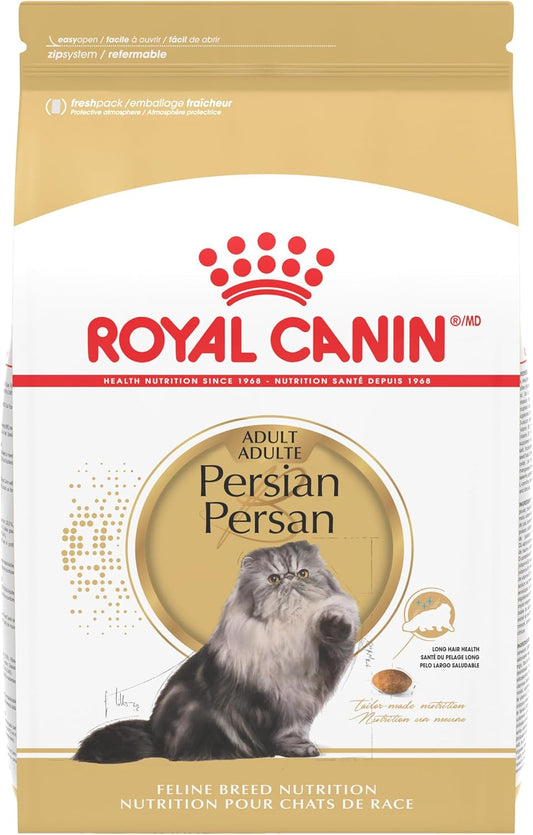 Royal Canin Feline Breed Nutrition Persian Adult Dry Cat Food, 7 lb Bag