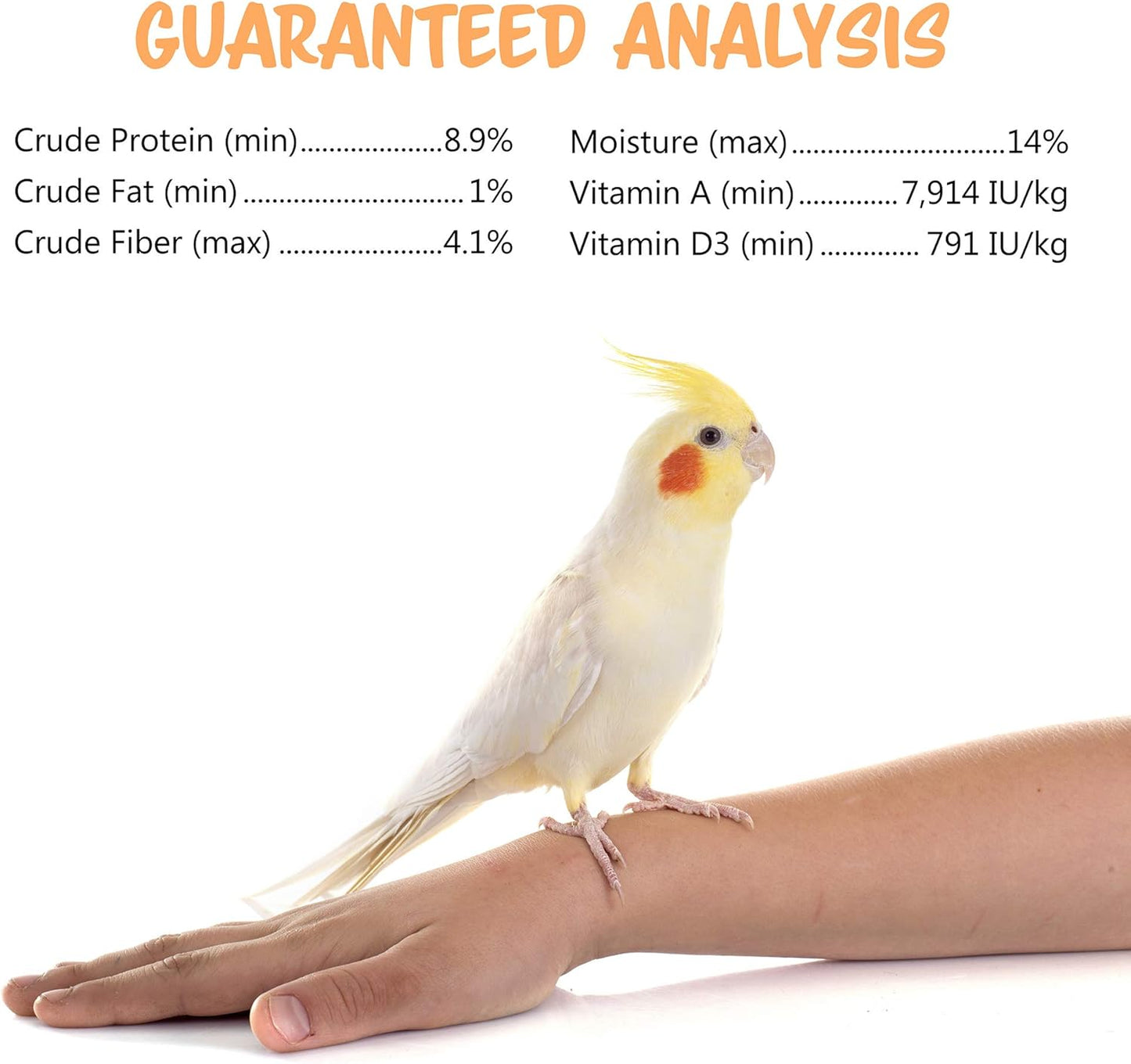 Vitakraft Crunch Sticks Cockatiel Treat - Apple and Honey - Pet Bird Treat Toy