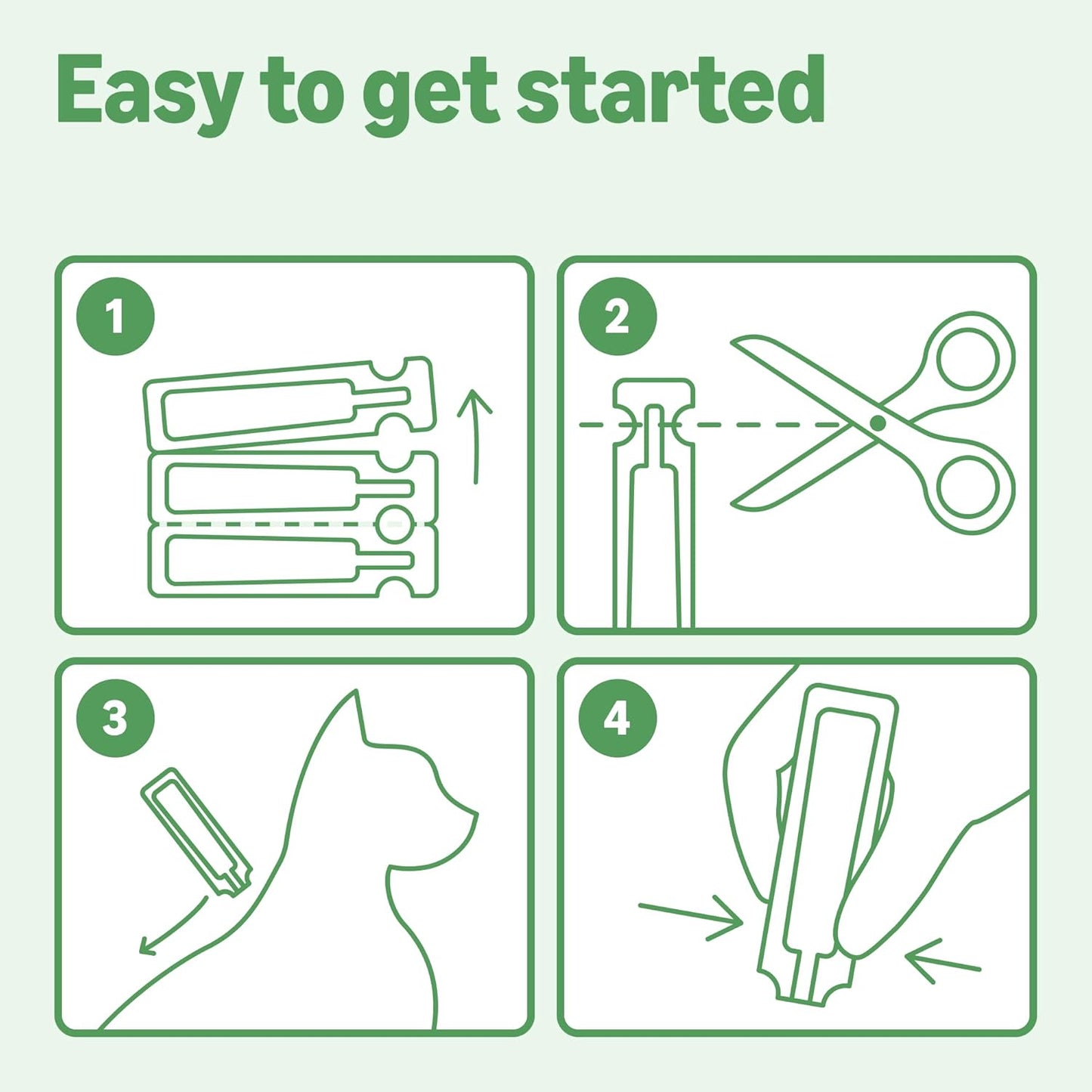 Amazon Basics PreventativeFlea and Tick Topical Treatment for Cats (Over 1.5 Pounds), 6 Count