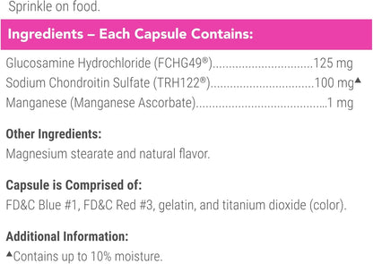 Nutramax Cosequin Joint Health Supplement for Cats - With Glucosamine and Chondroitin, 80 Capsules (Pack of 2)
