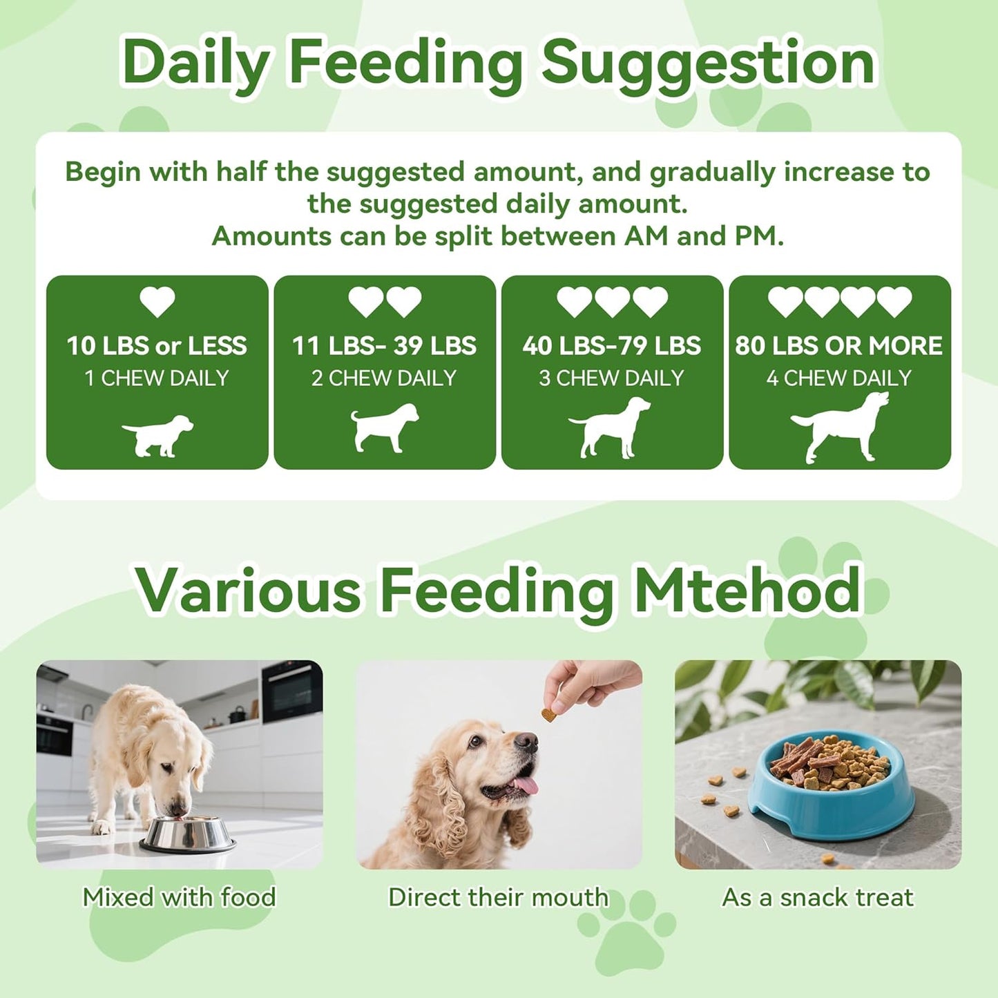 Probiotics for Dogs, Dog Probiotics for Gut Health, Digestive Support, Itchy Skin, Gas & Diarrhea Relief, Dog Probiotic with 6 Billion CFU Prebiotics & Digestive Enzymes, 100 Chews, Chicken Flavor