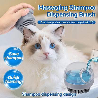 Pet Steam Brush for Dog & Cat shower bath brush Grooming Comb with Spray, Defur Tool, Water-Free Shampoo, Bath Gloves,Bath Brush, Tooth & Ear Brush, Towel (11PCS)