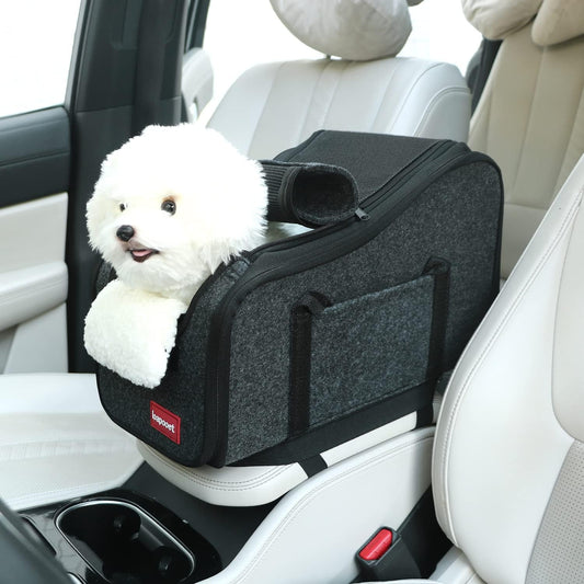 Center Console Dog Car Seat,Console Dog Car Seats for Small Dogs Pet & Cat