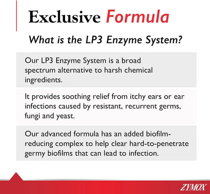 Zymox Ear Cleanser Solution for Dogs and Cats, 4oz