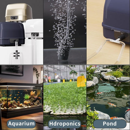 49Ft Long Aquarium Tubing Clear & Flexible, Standard 3/16" Airline Tubing, Flexible Kink-Resistant PVC Air Hose for Fish Tank Air Pump, Hydroponics, Pond Safe for Freshwater and Saltwater Fish Tanks