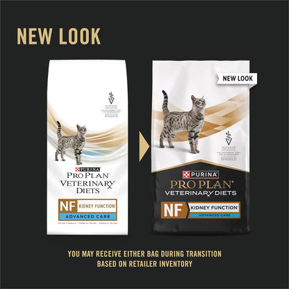 Pro Plan Veterinary Diets Purina NF Kidney Function Advanced Care Feline Formula Dry Cat Food - 3.15 lb. Bag