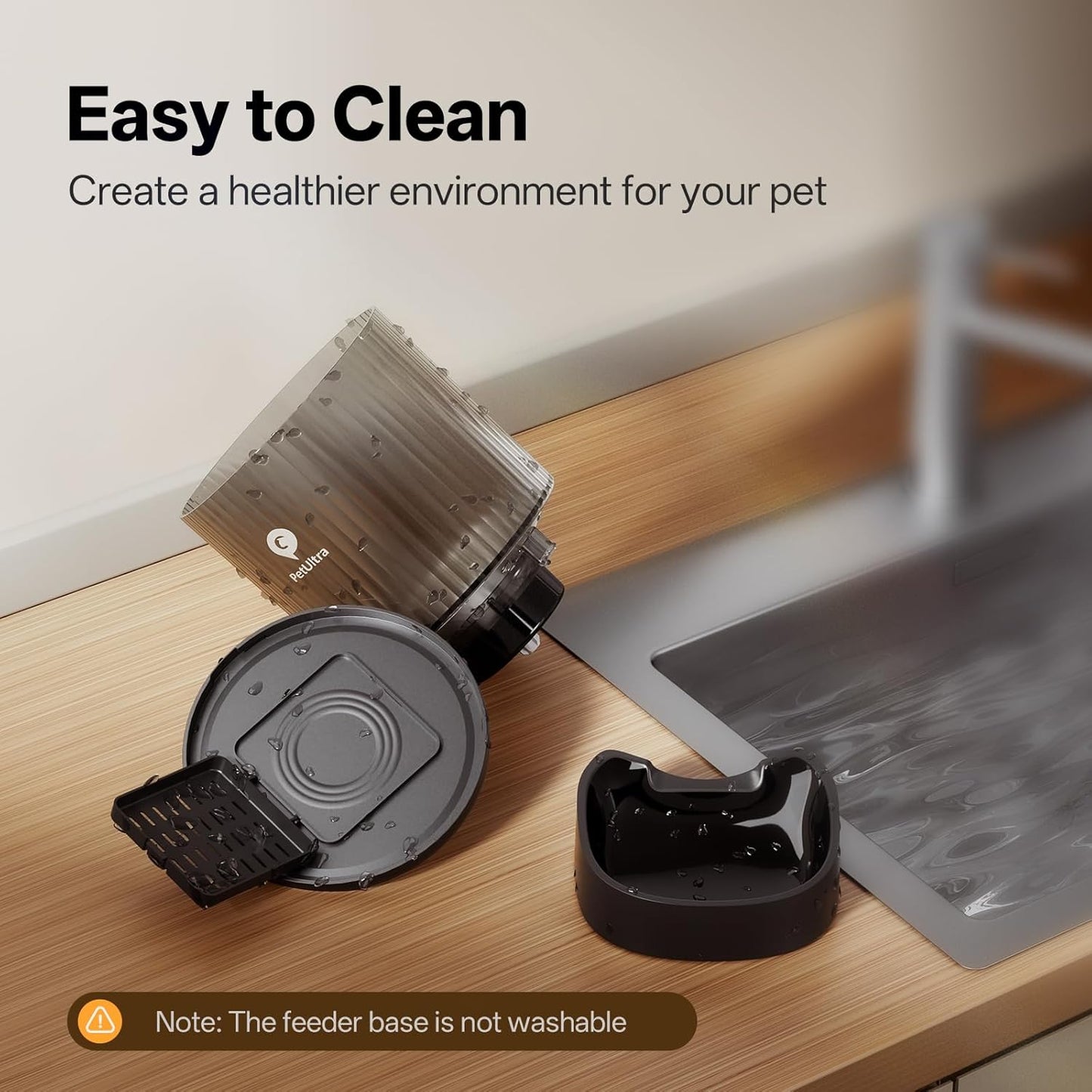 Automatic Cat Feeder with Camera: 5G WiFi Auto Pet Feeder Precise Timed Feeding with HD Video & 2-Way Audio, Food Dispenser with Desiccant Bag to Keep Kibble Fresh, Easy Setup for Indoor Cats