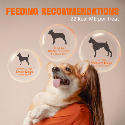 M-PETS Dog Training Treats 2 Pack Bundles : (1) 5 Flavors Kabobs and (1) Chicken Wrapped Rawhide Chews Sticks