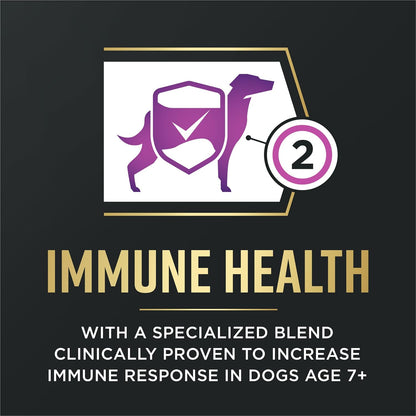 Purina Pro Plan AdvantEDGE Senior Support Plus Shredded Blend Chicken and Rice Formula Dry Dog Food - 22 lb Bag