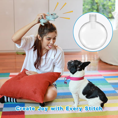 Replacement Squeakers for Dog Toys, 12 Pcs 3cm/1.18In Toy Noise Maker Plush Toy Repair Airbag Squeakers for DIY Repair Dog Cat Toys