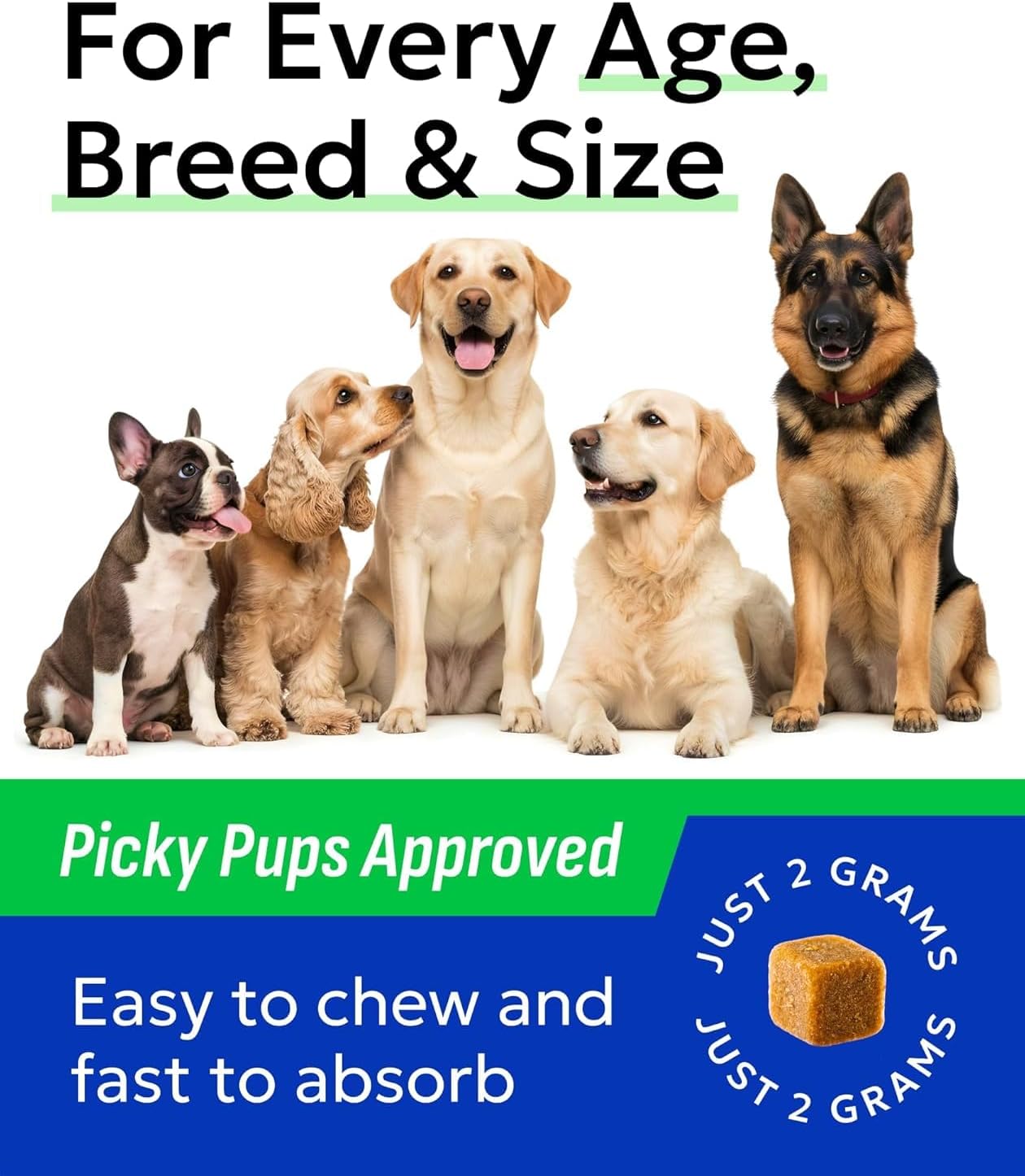 BARK&SPARK Advanced Omega-3 Collagen for Dogs - 180 Salmon & Fish Oil Treats for Dog Shedding, Skin Allergy Chews, Itch Relief, Hot Spots Treatment - Joints, Skin & Coat Supplement,EPA&DHA Fatty Acids