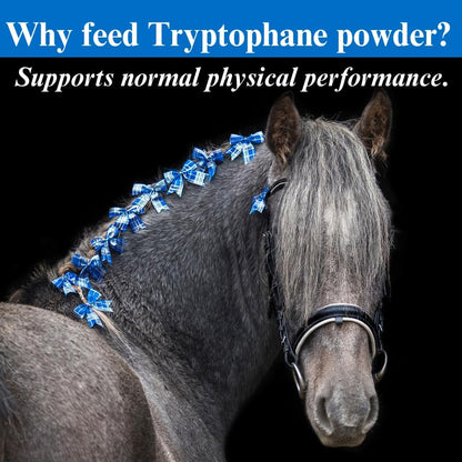 SU-PER Tryptophane Horse Calming Supplement - Maintain Calmness and Supports Balanced Behavior - 2.5 Pounds, (2 Pack)