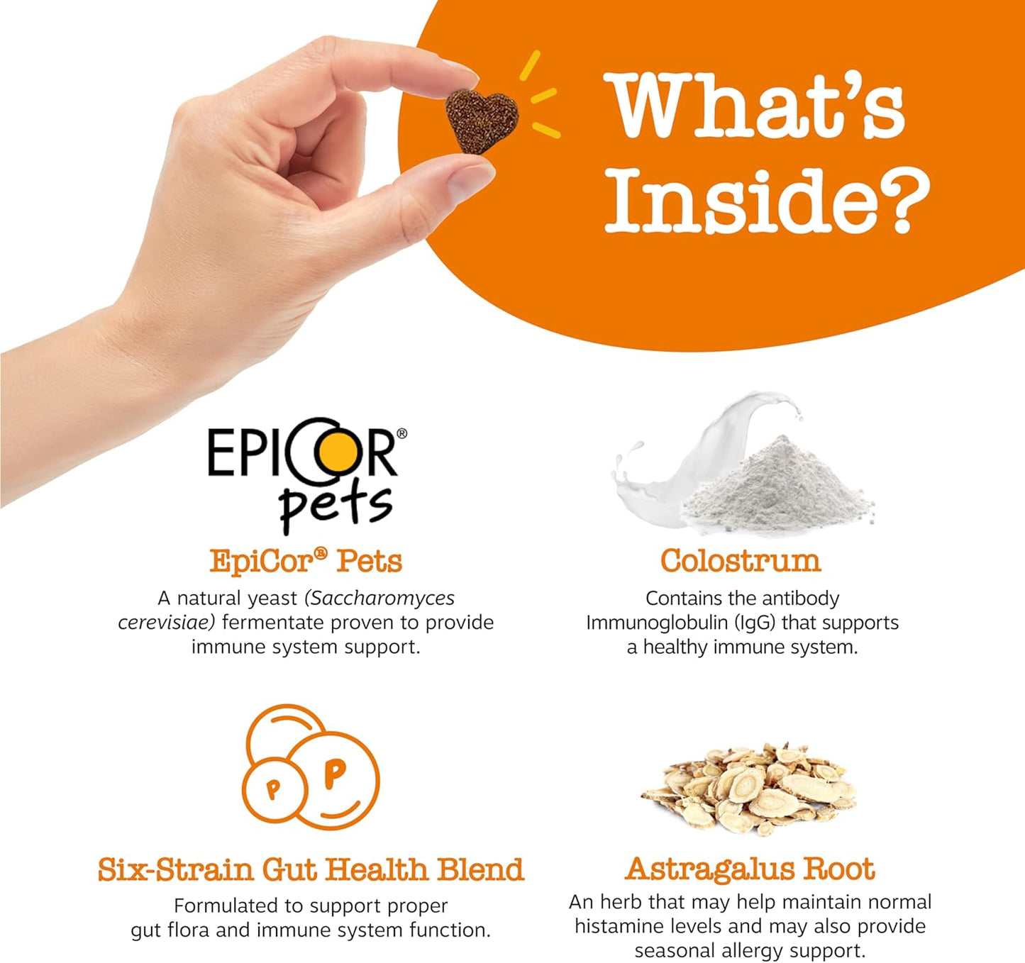 Zesty Paws Dog Allergy Relief Chews, Dog Probiotics for Itchy Skin and Ears, Lamb, 90ct