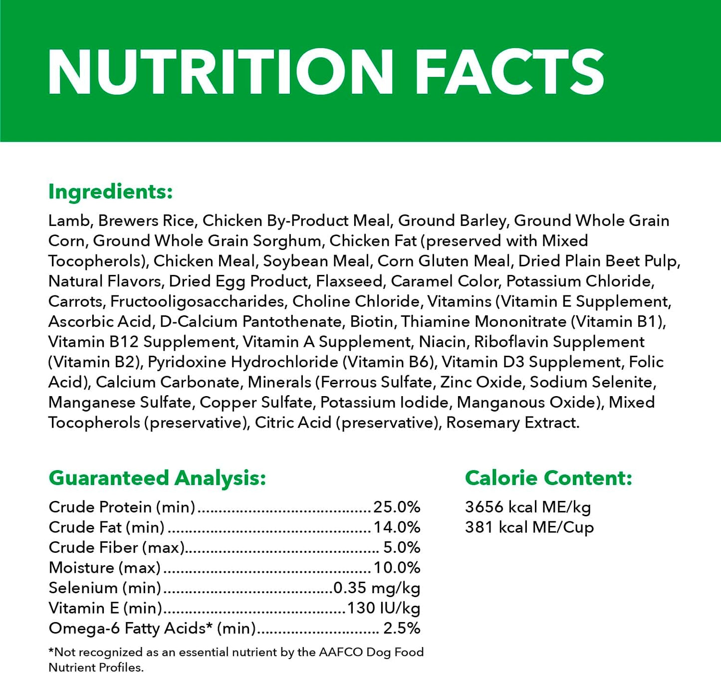 IAMS Proactive Health Minichunks Adult Dry Dog Food with Lamb & Rice, 30 lb. Bag