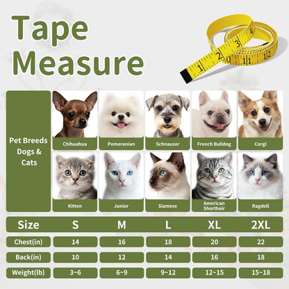 Waffle Knit Cat & Dog T Shirt for Small Dogs, Stretchable Puppy Shirt for Sphynx Cats & Small Breeds, Pet Clothes | Breathable Summer/Winter Apparel for Newborn(Green Large)