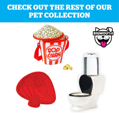 BigMouth Inc Touchdown Lick Mat for Pets - Non-Slip Durable Dog and Cat Pad - Perfect for Anxious Pets and Distraction During Grooming or Bathing