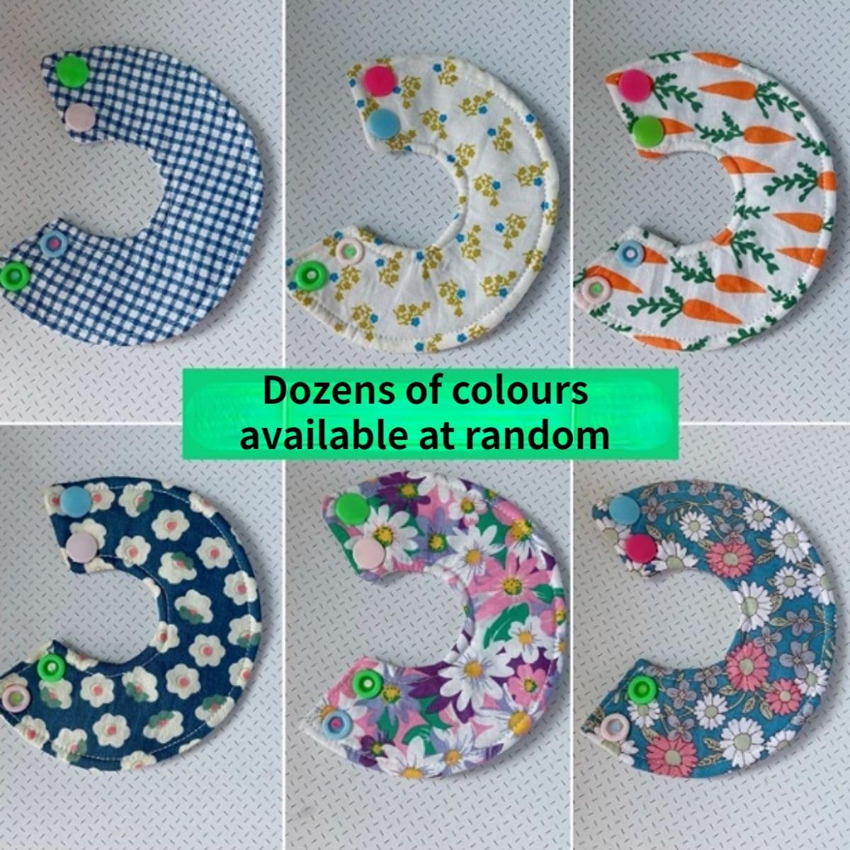 Bird Collar - Anti-Bite Elizabethan Recovery Cone Feather Plucking Protector Skin-Friendly Neckwear for Parakeets Conures Cockatiels Lovebirds Budgies Cockatoos African Grey Random Color (M)