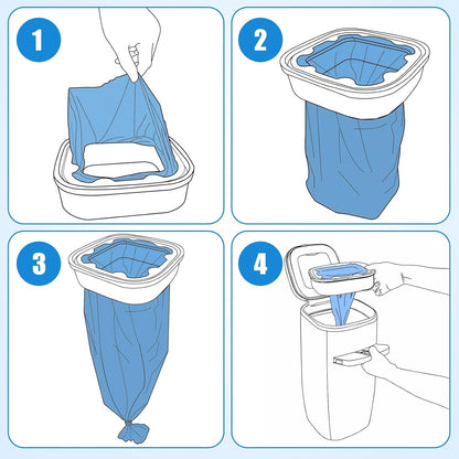 Cat Litter Refills Cartridge Compatible with Your Genie Litter Standard, Plus and XL Cat Litter Pail, 8 Packs
