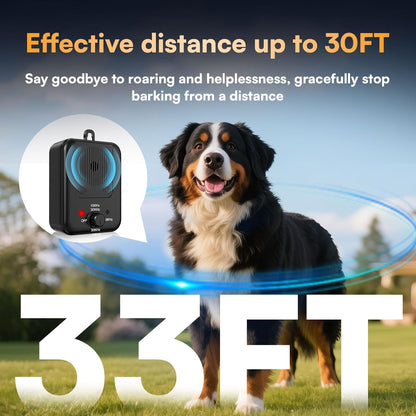 Anti Barking Devices, Auto Barking Control Devices with 3 Modes, Rechargeable Ultrasonic Dog Barking Deterrent Devices Bark Box, Effective Stop Barking Dog Devices for Indoor & Outdoor Use