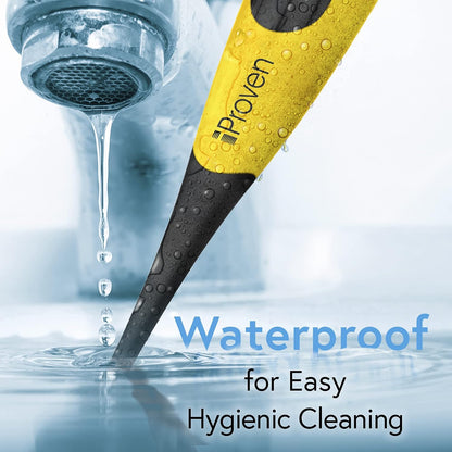 iProven Pet Thermometer (Termometro) for Accurate Fever Detection, Suitable for Cats/Dogs, Waterproof Pet Thermometer, Fast and Accurate Measurements in 20 Seconds - DT-K117 (5 Packs)