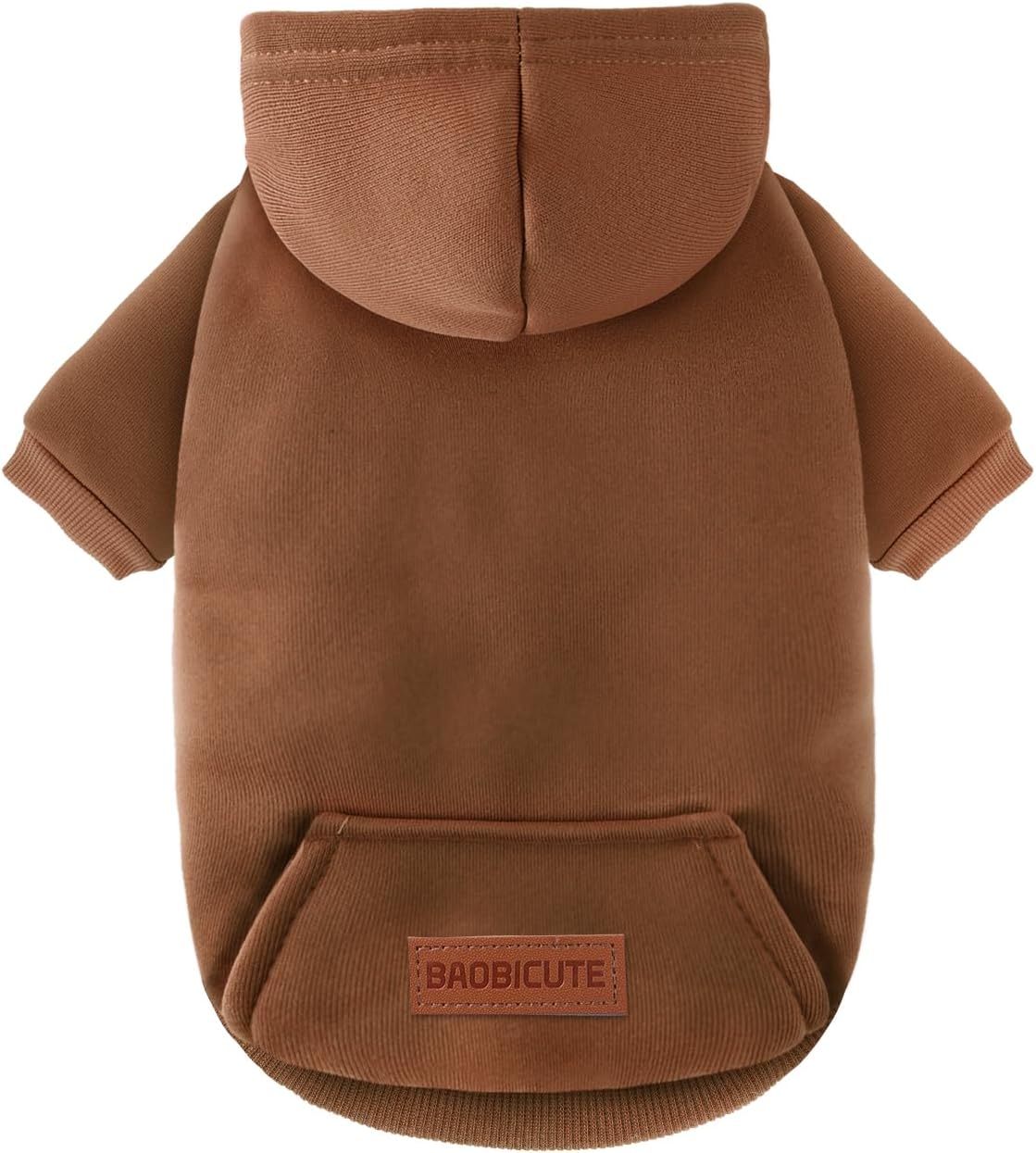 1 Pack Dog Hoodie Warm Hood Dog Sweater Cold Weather Small Dogs Sweatshirt Comfort Pet Clothes for Small Medium Dogs with Pockets Cats Chihuahua Clothes for Male Female Girl Boy Sporty Daily Wear