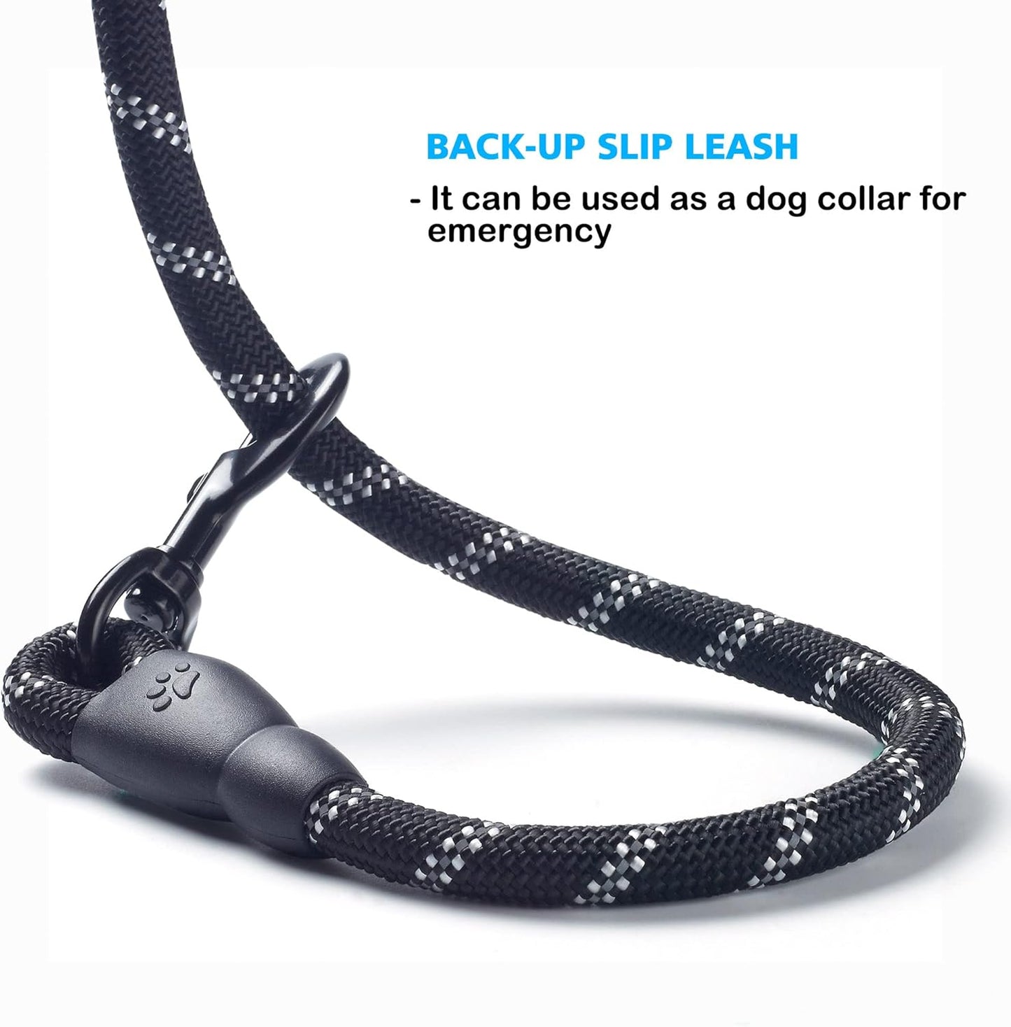 5 FT Heavy Duty Dog Leash with Comfortable Padded Handle Reflective Dog leashes for Medium Large Dogs