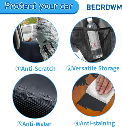 Waterproof Dog Boots for Small/Medium Dogs + 2 Packs Dog Car Travel Accessories