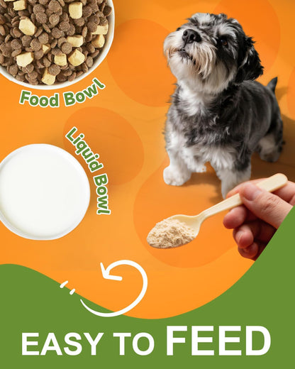 Pumpkin for Dogs - Organic Dog Pumpkin Powder - Daily Support Digestion, Diarrhea, Constipation, Upset Stomach - with Apple, Cranberry, Probiotics, Amino Acid - Urinary, Joint, Skin, Immune Health