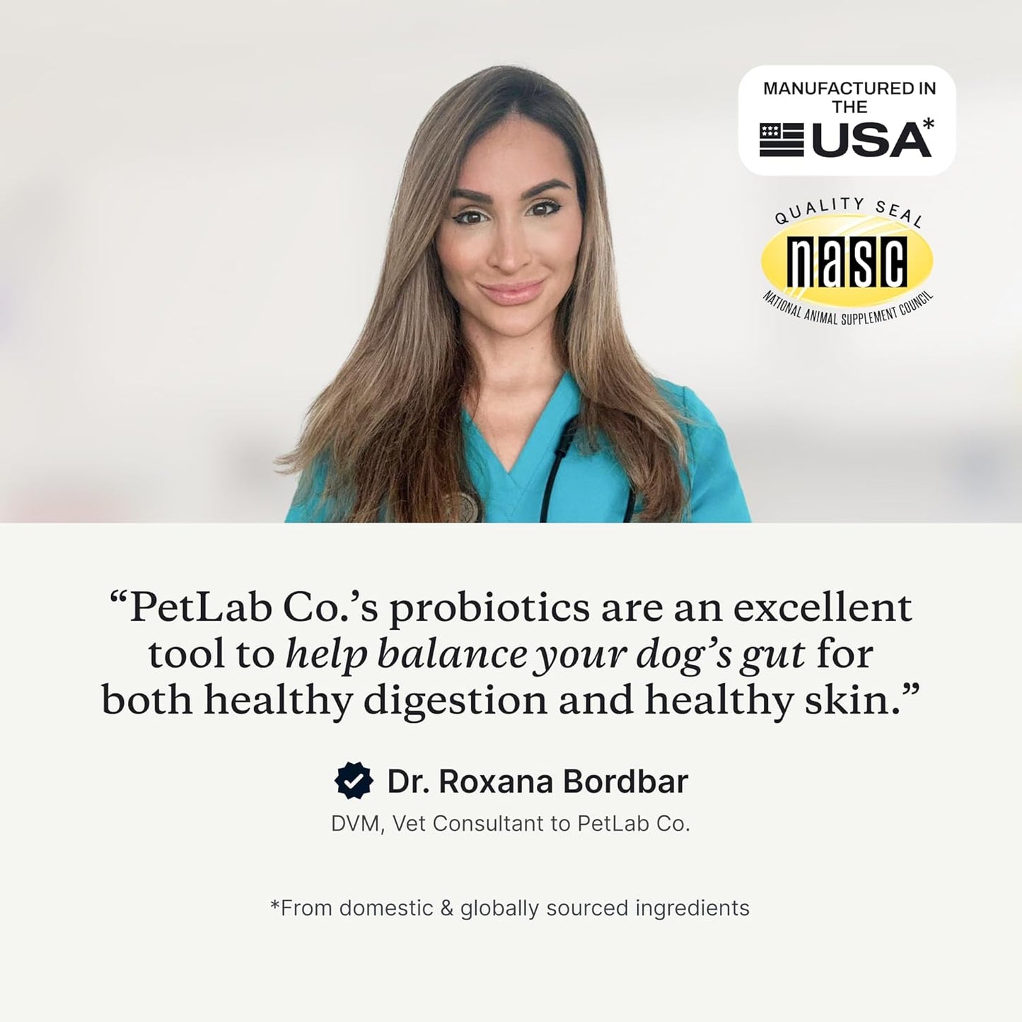 PetLab Co. Probiotics for Dogs - Support Gut Health, Occasional Diarrhea, Digestive Health, Paw Licking & Seasonal Allergies, Pork Flavor, 30 Soft Chews, Formulated for Large Dogs, Packaging May Vary