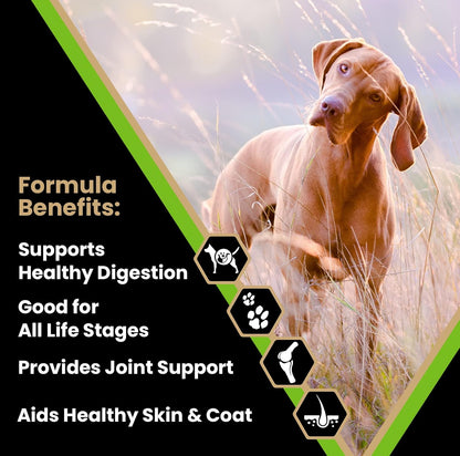 VICTOR Super Premium Dog Food – Elite Canine Dry Dog Food with Chicken & Fish Meal – 25% Protein, 14% Fat, Gluten Free – for Large Breed Dogs & Puppies, 15lbs