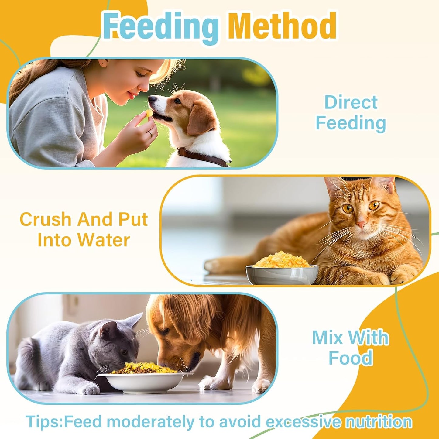 SHANDR 10.6 OZ Freeze Dried Quail Egg Yolk Healthy Pet Treats Food for Dogs Cats Natural Single Ingredient Tasty Freeze Dried Quail Eggs Snack Training Human Grade Free of Grain Gluten Rawhide