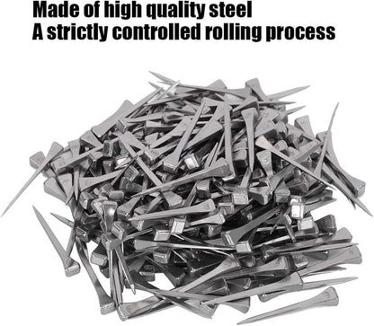 E3 Horseshoe Nails, Steel Nails for Horse Equipment, 250pcs Equestrian Sport Nails with High Tensile Strength, Durable and Easy to Use for Farriers and DIY Projects