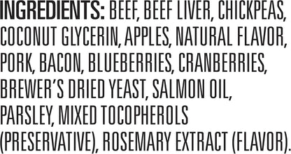 Newman's Own Dog Food Toppers | Variety Pack | Meaty Mixed Grill & Chicken Soup Recipe | 16 oz Bags (Pack of 2)