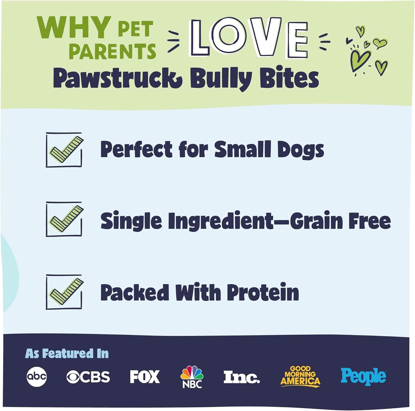 Pawstruck Natural 1–4" Bully Stick Bites for Small Dogs and Puppies – Single Ingredient, Digestible, Rawhide-Free, High-Protein Chew Treat Bones – 8 oz Bag – Packaging May Vary