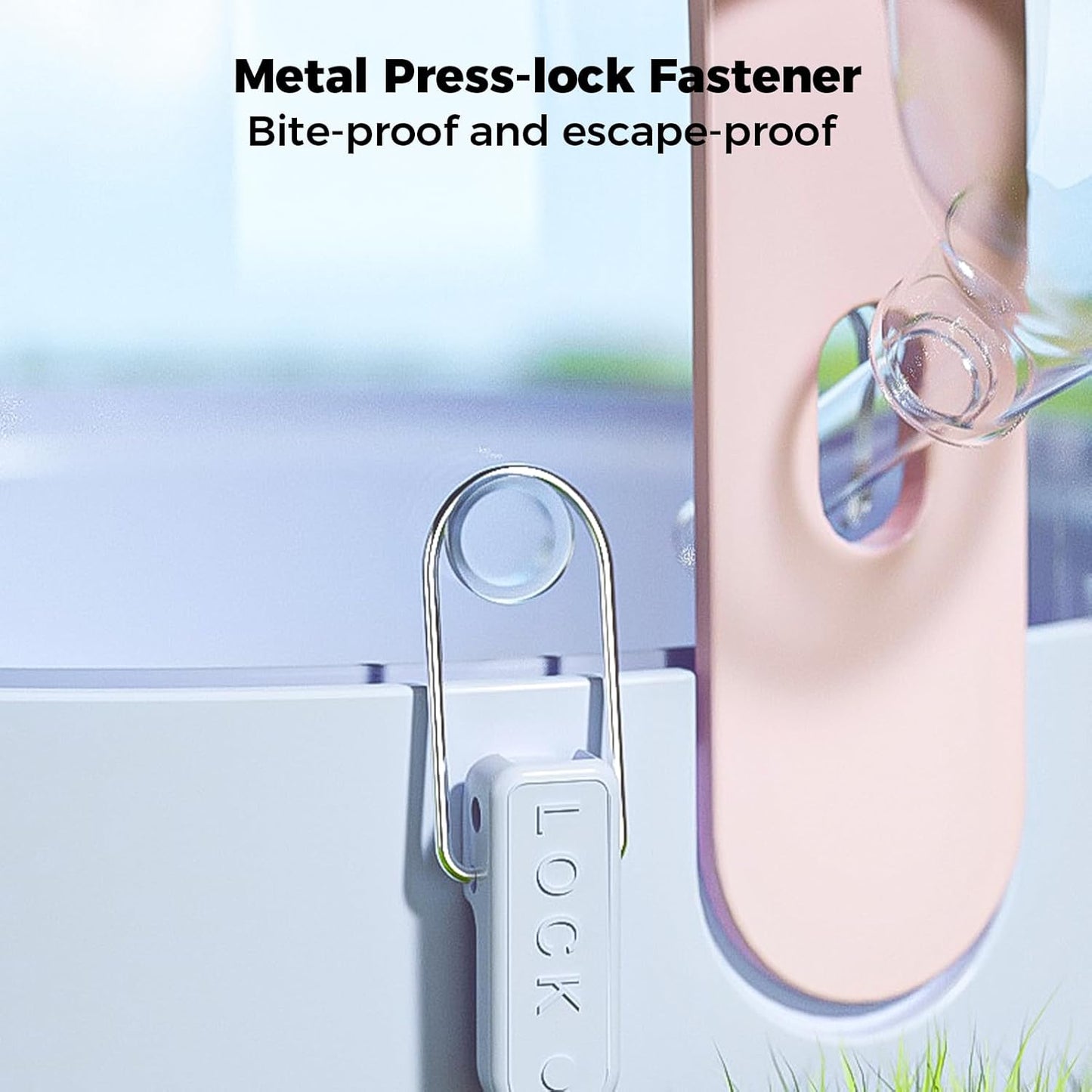 Mini&moe Hamster Travel Cage - Small Animal Carrier Cage with Water Bottle Small Portable Hamster Cage for Mice, Gerbils, Short Trips & Vet Visits