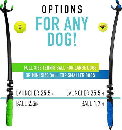 Franklin Pet Supply Co. Mini Tennis Ball Launcher for Dogs - RSF Mini Tennis Ball Thrower for Fetch + Active Play - Perfect Toy for Small Dogs
