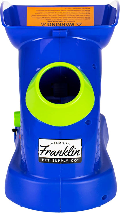 Franklin Pet Supply Co. Ready Set Fetch Mini Automatic Tennis Ball Launcher Dog Toy - Electronic Mini Tennis Ball Thrower for Fetch + Playtime - Launches up to 40 Feet - Interactive Dog Toy
