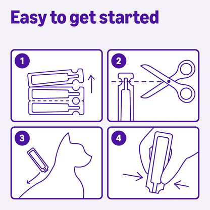 Amazon Basics PreventativeTopical Flea Treatment for Large Cats (Over 9 Pounds), 4 Count